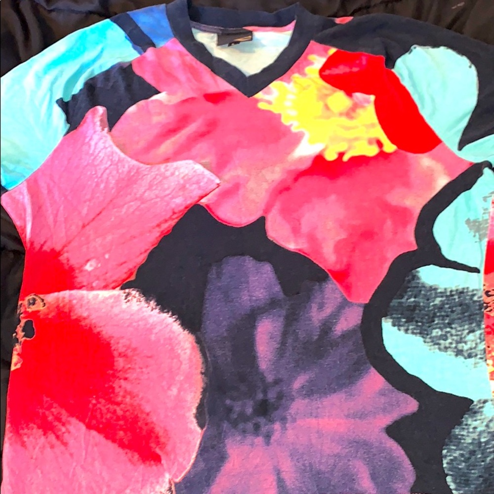 VINTAGE “JUST CAVALLI” MENS DRESSY CASUAL SHIRT